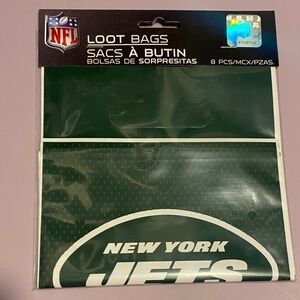 NFL New York Jets football Green Loot Bags